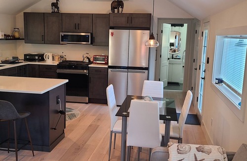Stonington Casa | Charming brand new 2-bedroom home in beautiful Mystic Village with barn.