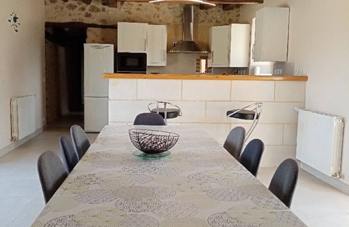 Villedieu-le-Chateau Cabaña | Casa rural con jardín, animales de granja y actividades cerca, ideal para familias