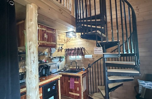 Hamptonville Cabina | Charming cabin-2 bedrooms, overlooking ponds in wine country, next to Amish
