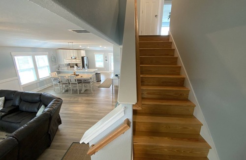 Carova Beach Casa | Charming Carova Cottage on 4x4 beach, Heated Pool, Hot Tub, Close Beach Access.