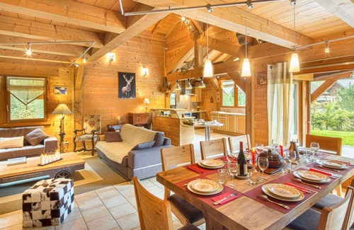 Abondance Chalet De Esquí | bonito chalet para 9 personas, acceso directo a las pistas