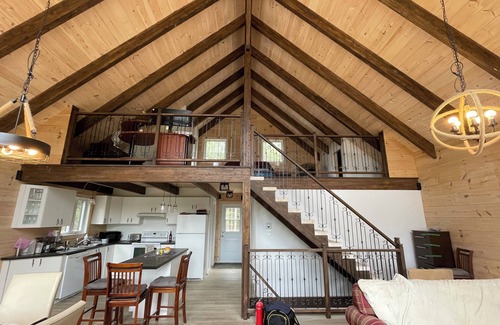 Saint Donat Chalet De Esquí | Charming chalet with WiFi in Saint-Donat