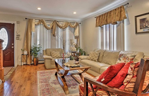 East Orange Casa | Charming, Colonial Home w/ Deck & Fenced Yard