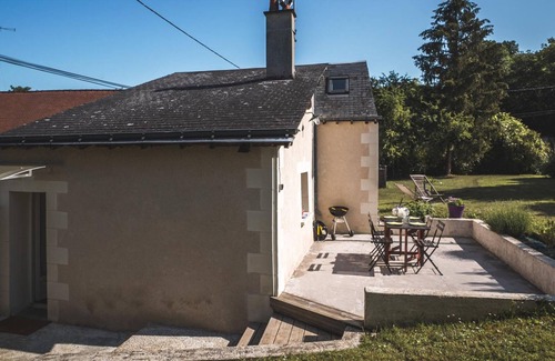 Athee-sur-Cher Cabaña | Acogedora casita cerca del río Cher y castillos, con jardín, WiFi y actividades artísticas.