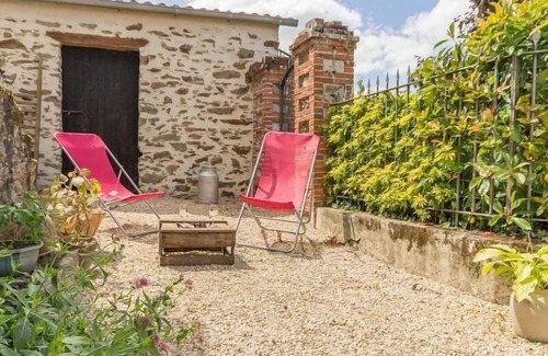 Monnieres Cabaña | Encantador gîte en viñedo cerca de Clisson, con patio, internet y bicicletas disponibles
