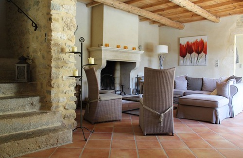 Barjac Otro | Casa con encanto, aire acondicionado, piscina climatizada, región de Uzès