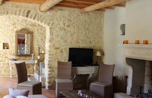 Barjac Otro | Casa con encanto, aire acondicionado, piscina climatizada, región de Uzès