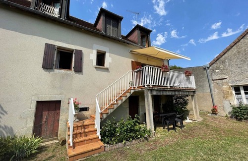 Saint-Bouize Cabaña | Casa típica con terraza en la ruta del vino, cerca de Sancerre