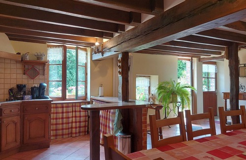 Mezieres-au-Perche Cabaña | Casa rural con jardín en Dangeau: 3 habitaciones, terraza y todas las comodidades