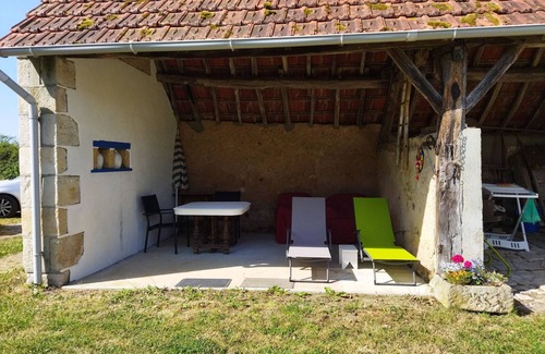 Le Chatelet Cabaña | Casa rural acogedora con jardín privado, entorno agrícola, rutas de senderismo y cerca de George Sand