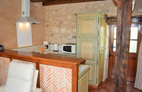 Paulmy Cabaña | Escápate a la serenidad rural en Touraine: Casa de campo con chimenea, jardín privado y WiFi