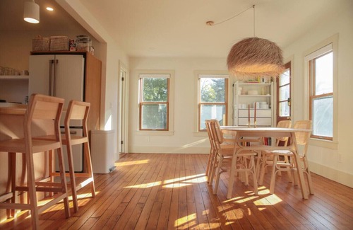 Wakefield-Peacedale Casa | Charming Downtown Wakefield Mill House