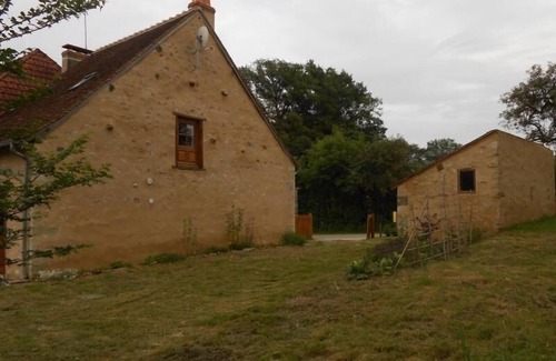 Lignac Cabaña | Casa de campo ecológica con jardín y terraza cerca del castillo en Brenne