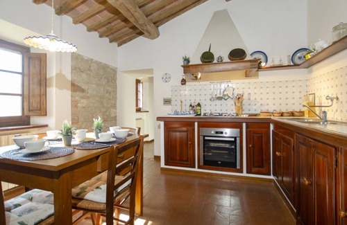Monteroni d'Arbia Casa | Charming farmhouse with private pool and panoramic view of Siena