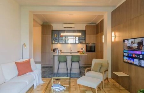 Gambetta Apartamento | Charming flat, 2Bedrooms, renovated, sea view, AC