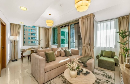 Dubai Apartamento | Charming Flat W/ Sea & AIN View / Palm Jumeirah