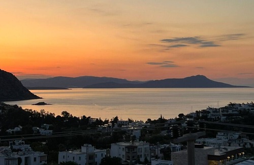 Akyarlar Apartamento | Charming Flat with Sea View near Beach in Akyarlar