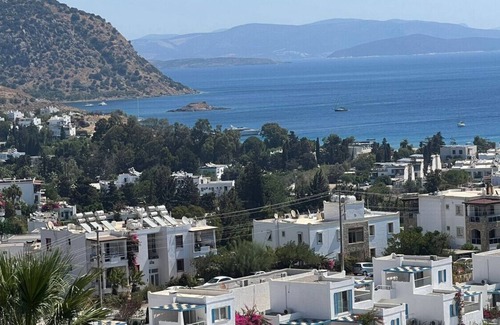 Akyarlar Apartamento | Charming Flat with Sea View near Beach in Akyarlar