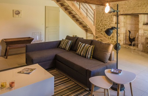 Champagne-et-Fontaine Casa | Ideal casa de vacaciones en Aquitania con piscina