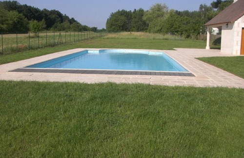 Saint-Georges-sur-Cher Cabaña | Casa rural con piscina, viñedo y cocina moderna, cerca de Chenonceaux y el Zoo de Beauval