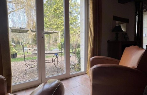 Vallieres-les-Grandes Cabaña | Casa de carácter con jardín cerca de los castillos del Loira
