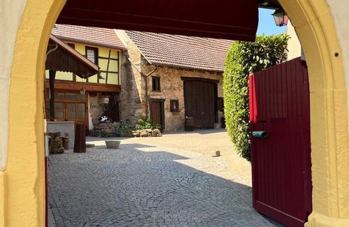 Orschwihr Casa | Charming gîte, former wine estate, sleeps 13