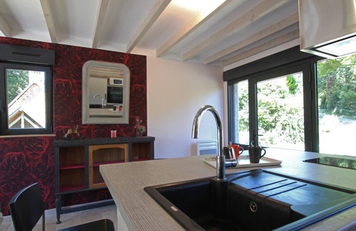 Le Mesnil-Rainfray Cabaña | Encantadora casa en la colina con vista natural