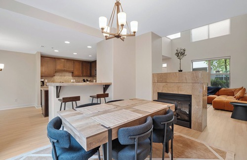 Orenco Station Condominio | Charming Hillsboro Condo with Pool and Gym, Centrally Located