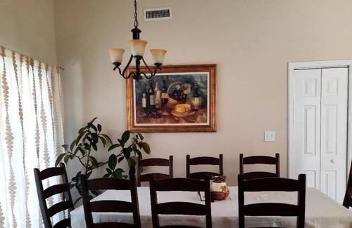 Apex Casa | Charming home-covered patio-fenced yard-comfy beds