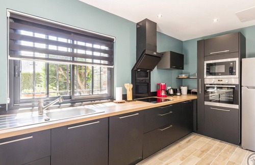Ardevon Cabaña | Casa acogedora con spa privado, bicicletas y jardín cerca del Mont Saint-Michel