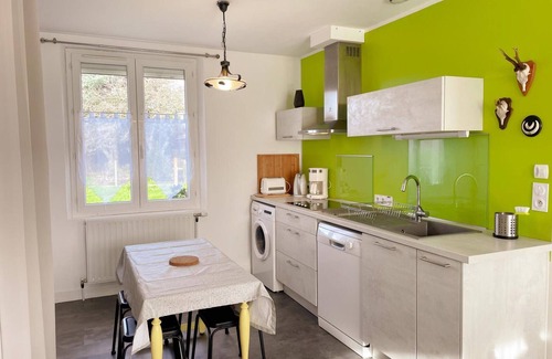 Muides-sur-Loire Cabaña | Casa familiar en Muides-sur-Loire: cerca de castillos, jardín, terraza, comodidad moderna.