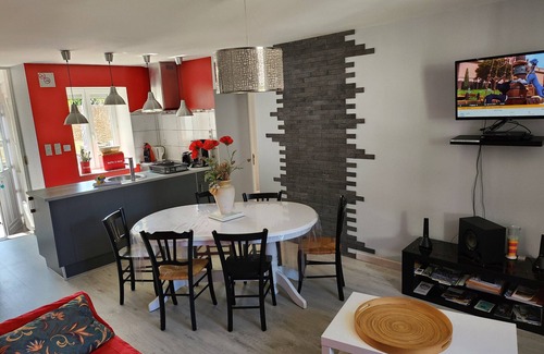 Saint-Marcel Cabaña | Encantadora casa en el corazón de Berry con jardín y terraza