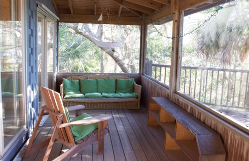 Isle of Palms Casa | Charming House on Private Goat Island ➺ Nature lovers. Accessible only by boat.