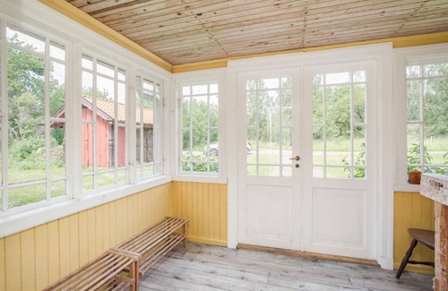 Johanneshov Casa | Charming house with beach,jetty,sauna,boats 9 km from Gränna and Lake Vättern