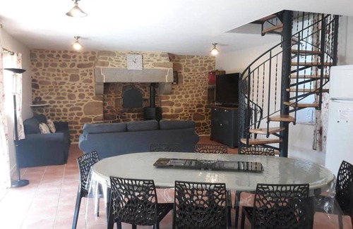 Joue-du-Bois Cabaña | Charming house with pool and sauna in Normandy
