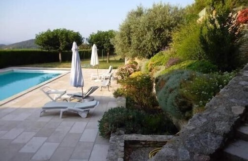 Bedoin Casa | Encantadora casa con piscina en Crillon a los pies de Ventoux. Vista excepcional