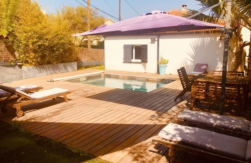 Le Mourillon Casa | Charming house with pool close to the sea