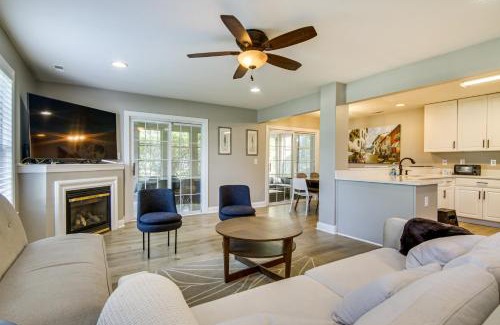 Lewes Casa | Charming Lewes Townhome with Sunroom 5 Mi to Beach!