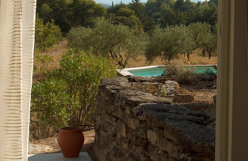 Cucuron Cabaña | Encantadora casita con piscina a los pies del Luberon