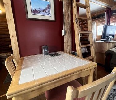 Pony Casa | Charming Log Cabin with Mountain Views near Trails in Pony, Montana