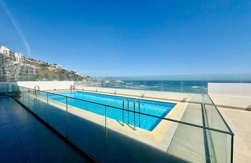 Renaca Apartamento | Nuevo y Encantador con vista al mar en Cochoa