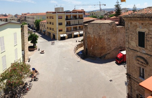 Alghero City Centre Apartamento | estudio ático con gran terraza