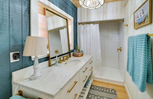 Bandera Apartamento | Charming & Pet-Friendly Bandera Studio w/ Fire Pit