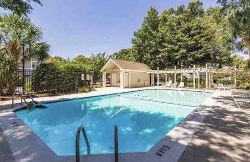 Folly Beach Condominio | Tranquilo condominio 1 Bd Condo