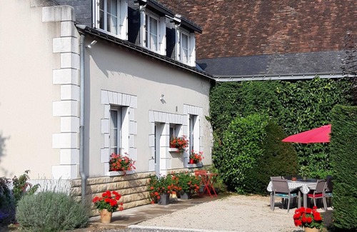 Beaumont-la-Ronce Cabaña | Casa de campo acogedora cerca de Tours, con jardín privado y bicis