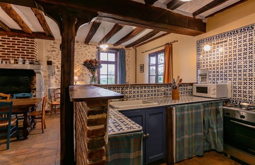 Crucheray Cabaña | Casa independiente restaurada con jardín y terraza, cerca de Vendôme, admite mascotas