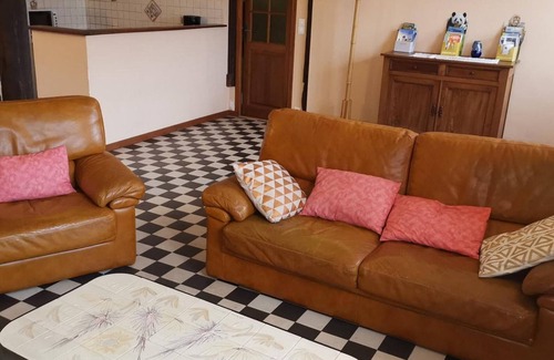 Neuvy Cabaña | Casa de campo cerca de Chambord con jardín, terraza y chimenea