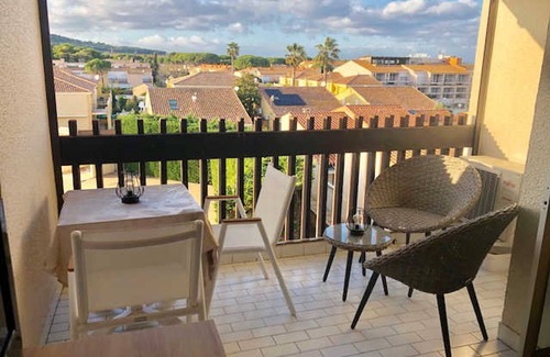 Naturist Village Apartamento | Estudio con Aire Acondicionado, Piscina y Terraza - Agde