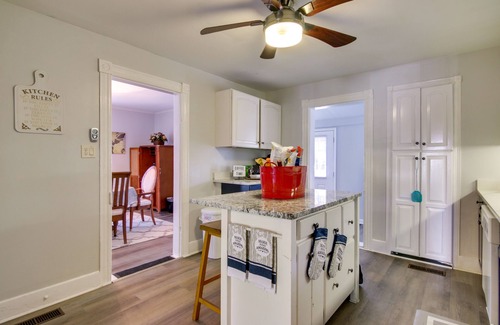 Salisbury Casa | Charming Salisbury Getaway w/ Grill & Fire Pit!