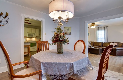 Salisbury Casa | Charming Salisbury Getaway w/ Grill & Fire Pit!